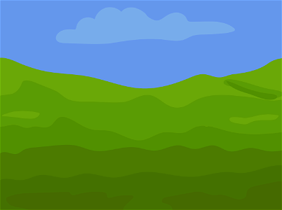 Valley green background