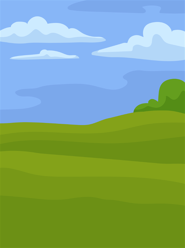Green field background