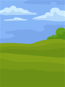 Green field background