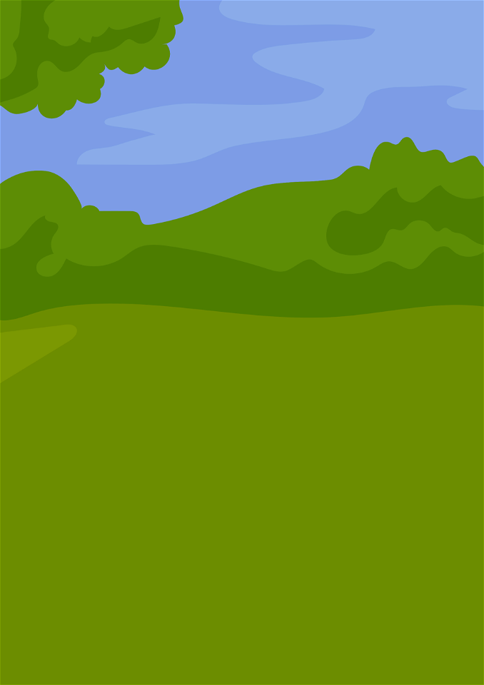 Green field background