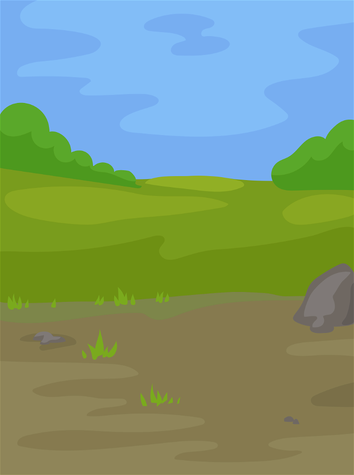 Green nature field background