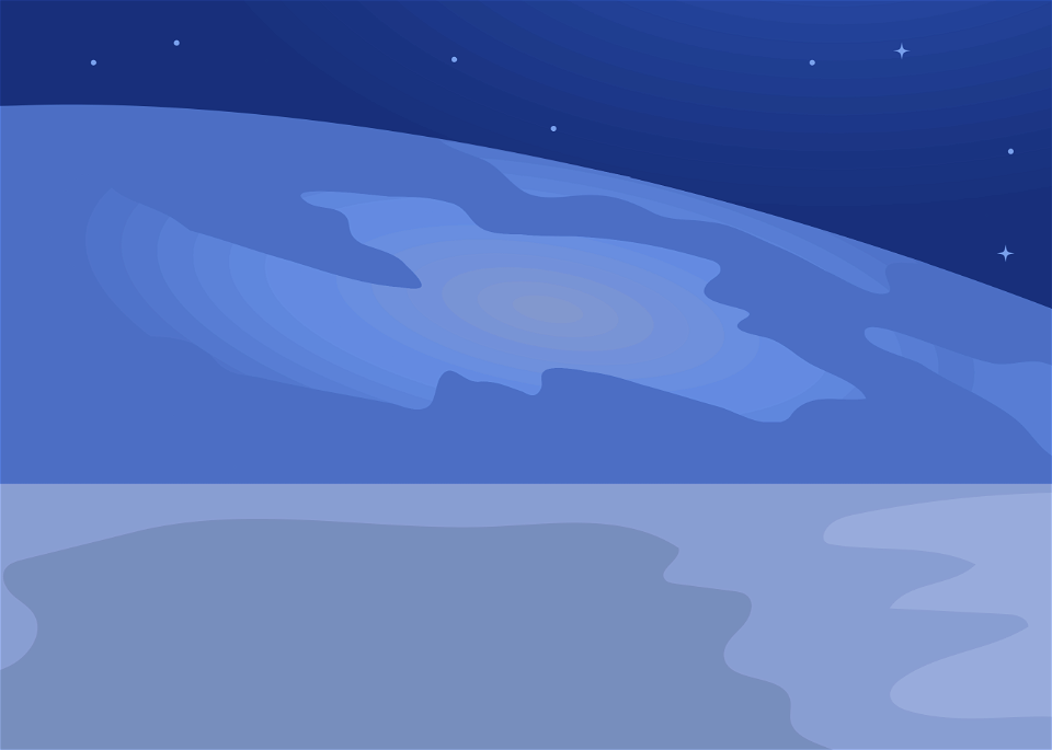 Space orbit background