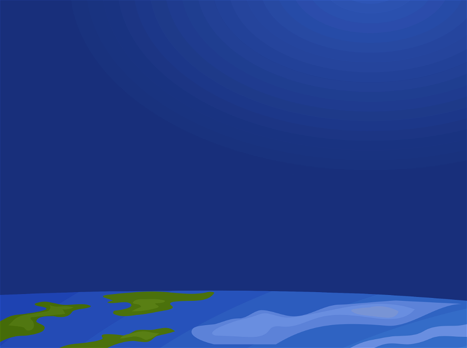 Space orbit earth background