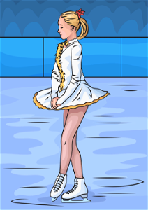 Figure skating girl