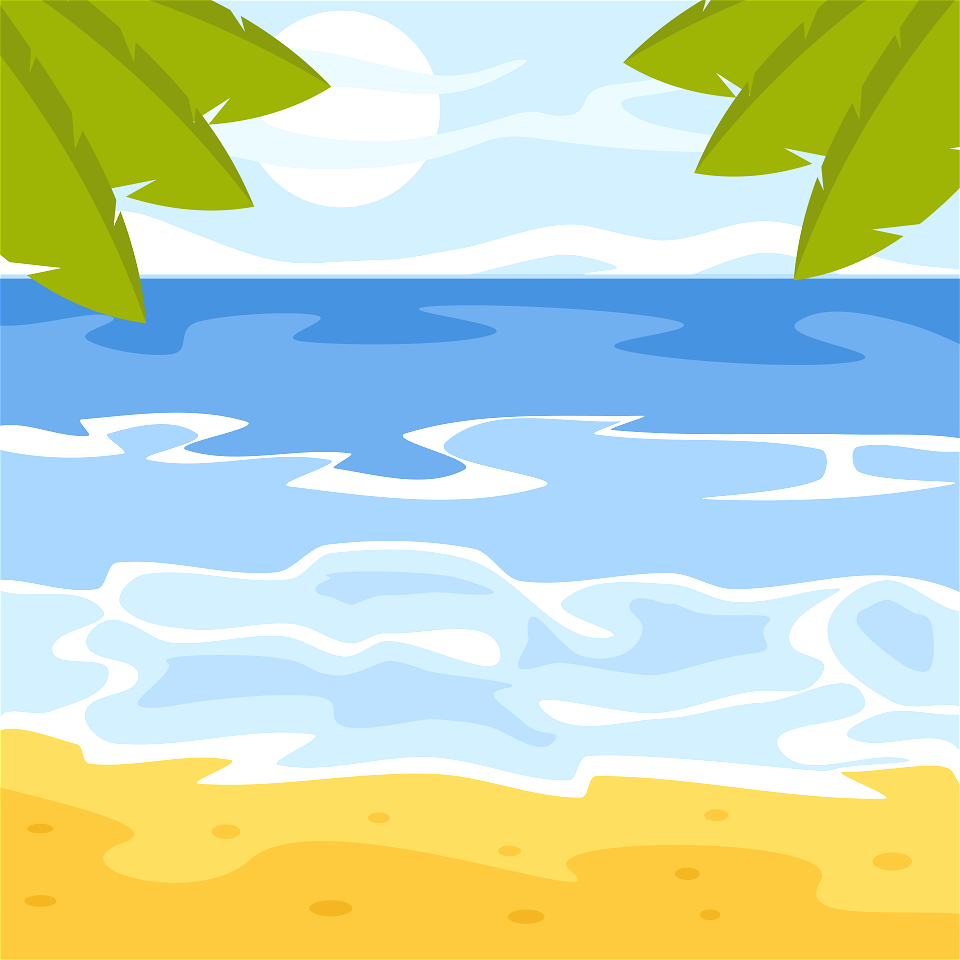Sandy beach