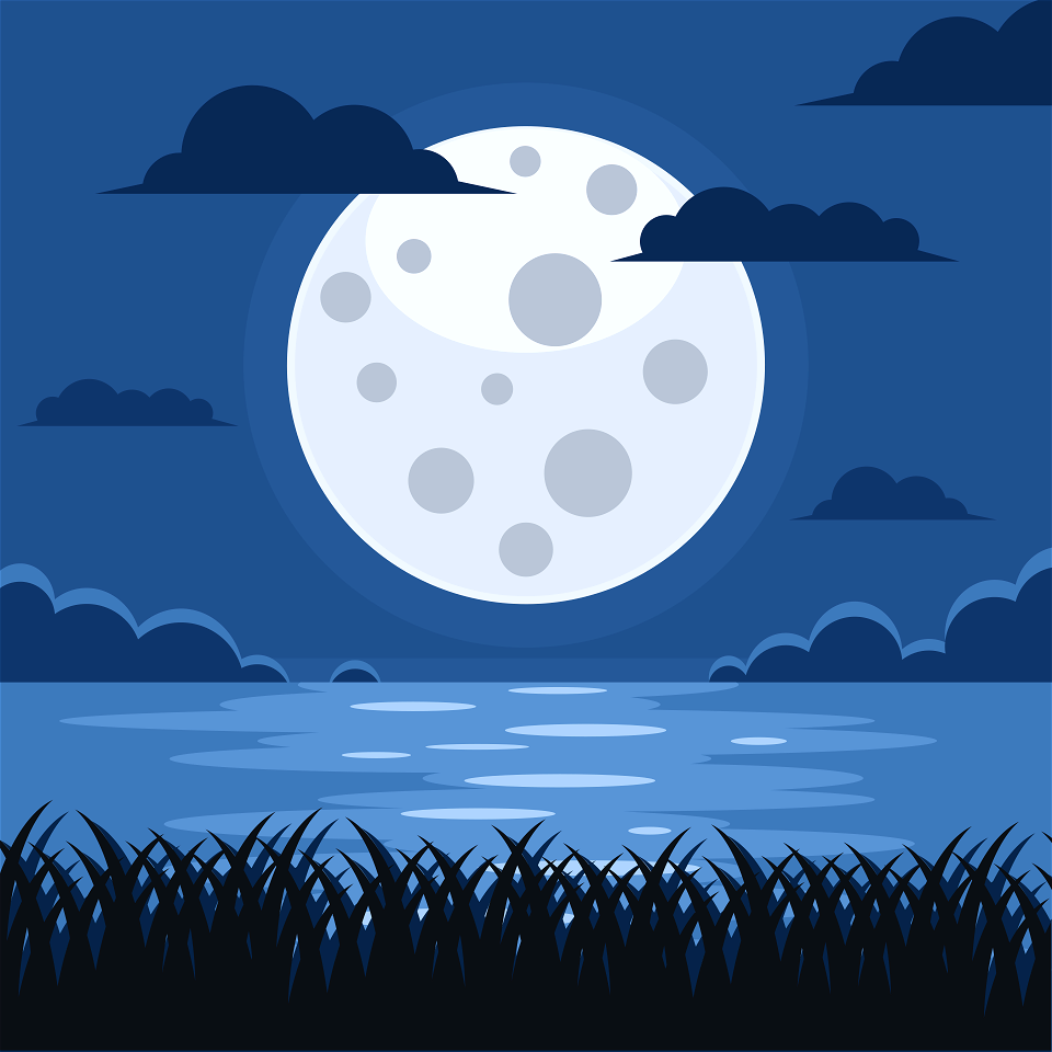 Full moon night