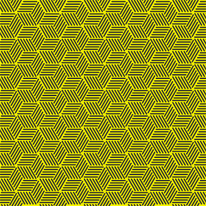 Hexagon lines pattern
