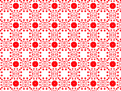 Background red dots