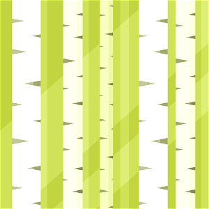 Birch forest pollution