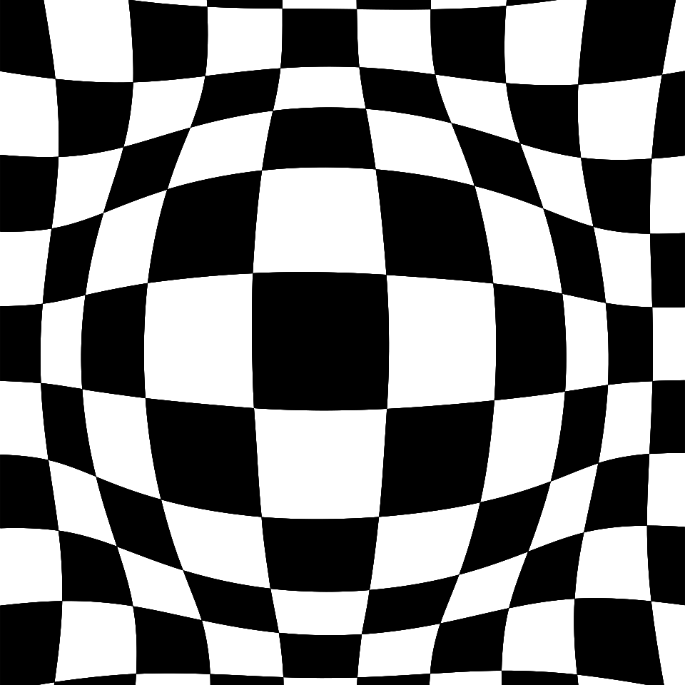 Black white tile