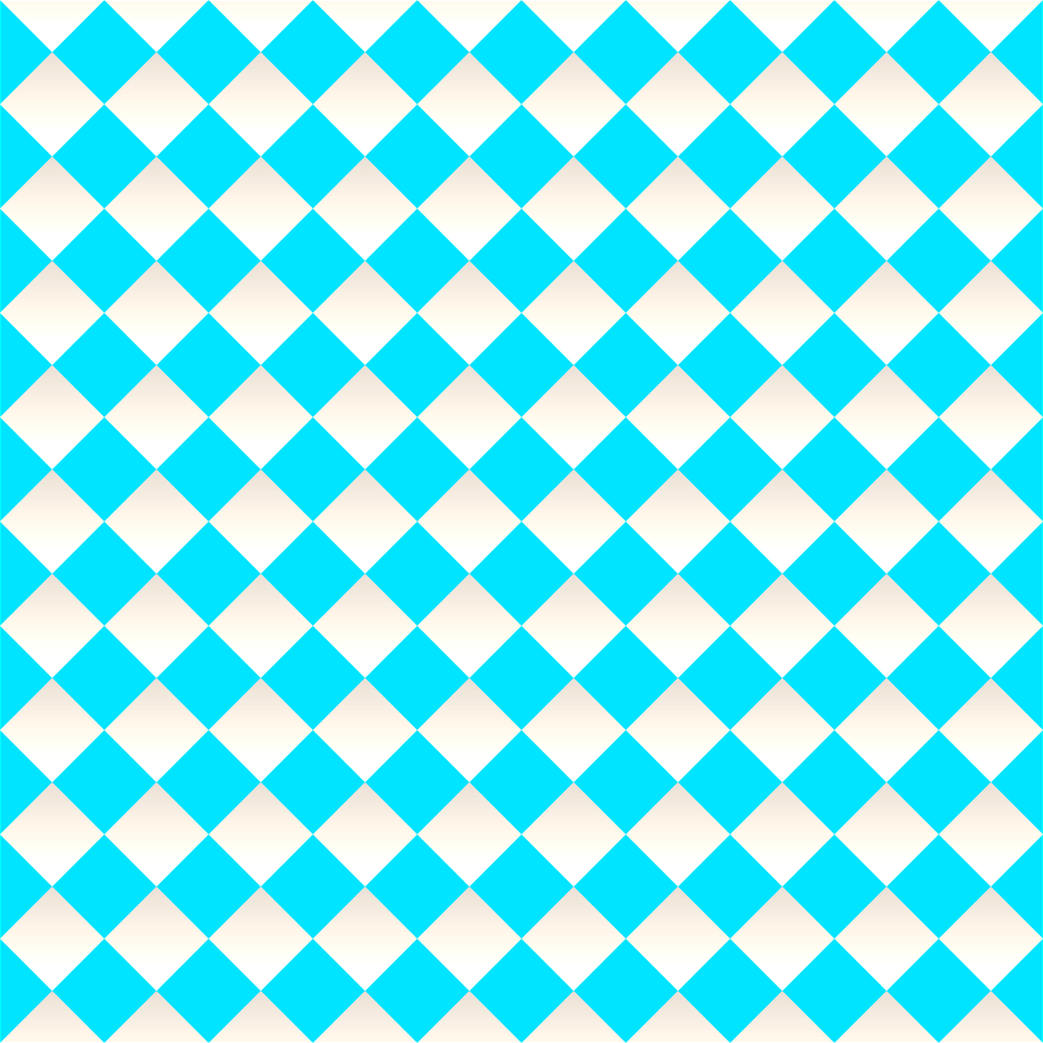Blue checkered pattern