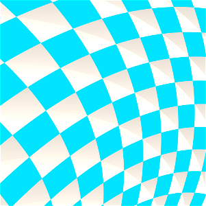 Blue checkered pattern