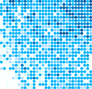 Blue dotted pattern