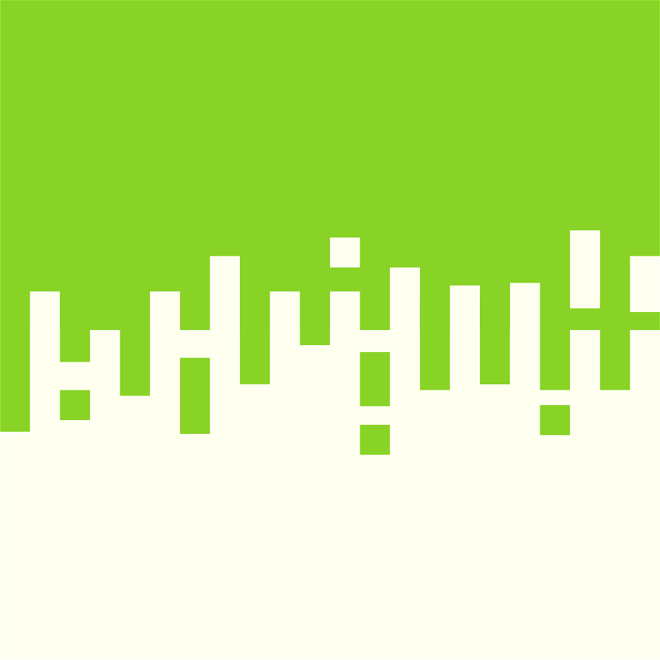 Dripping ink green
