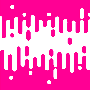 Dripping ink pink