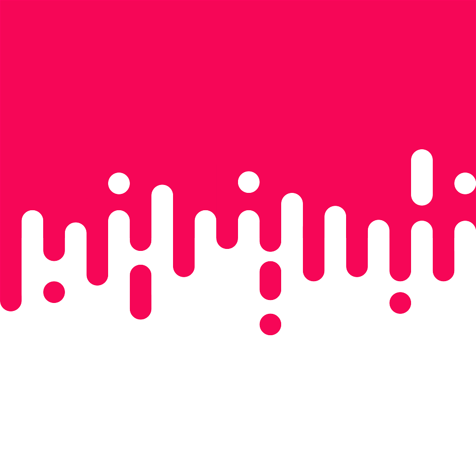 Dripping ink pink