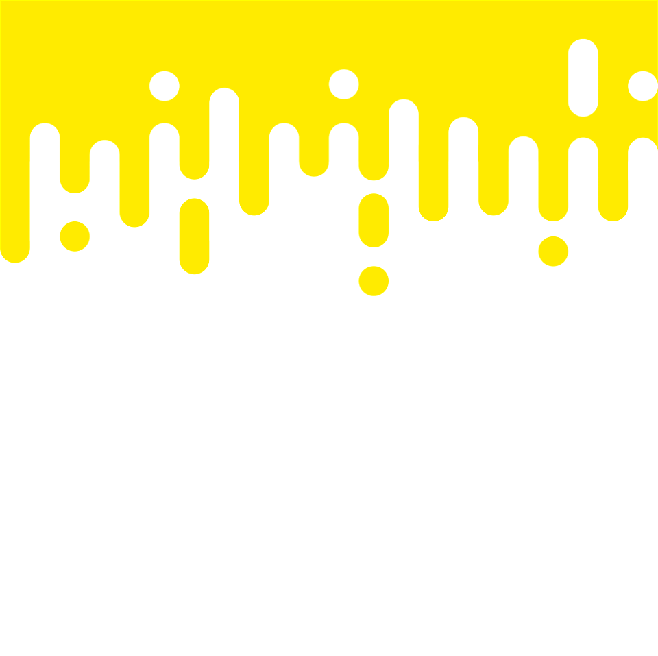 Dripping ink yellow