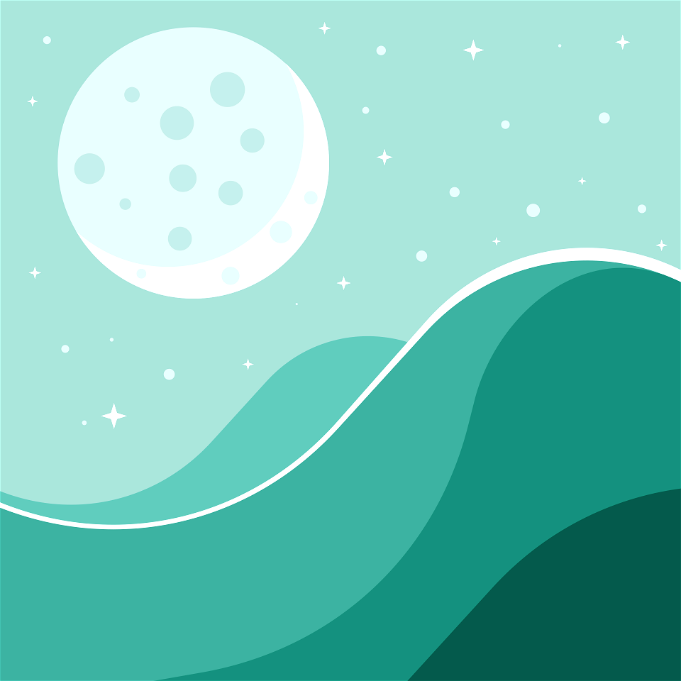 Full moon dunes