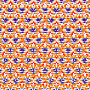 Geometric abstract pattern