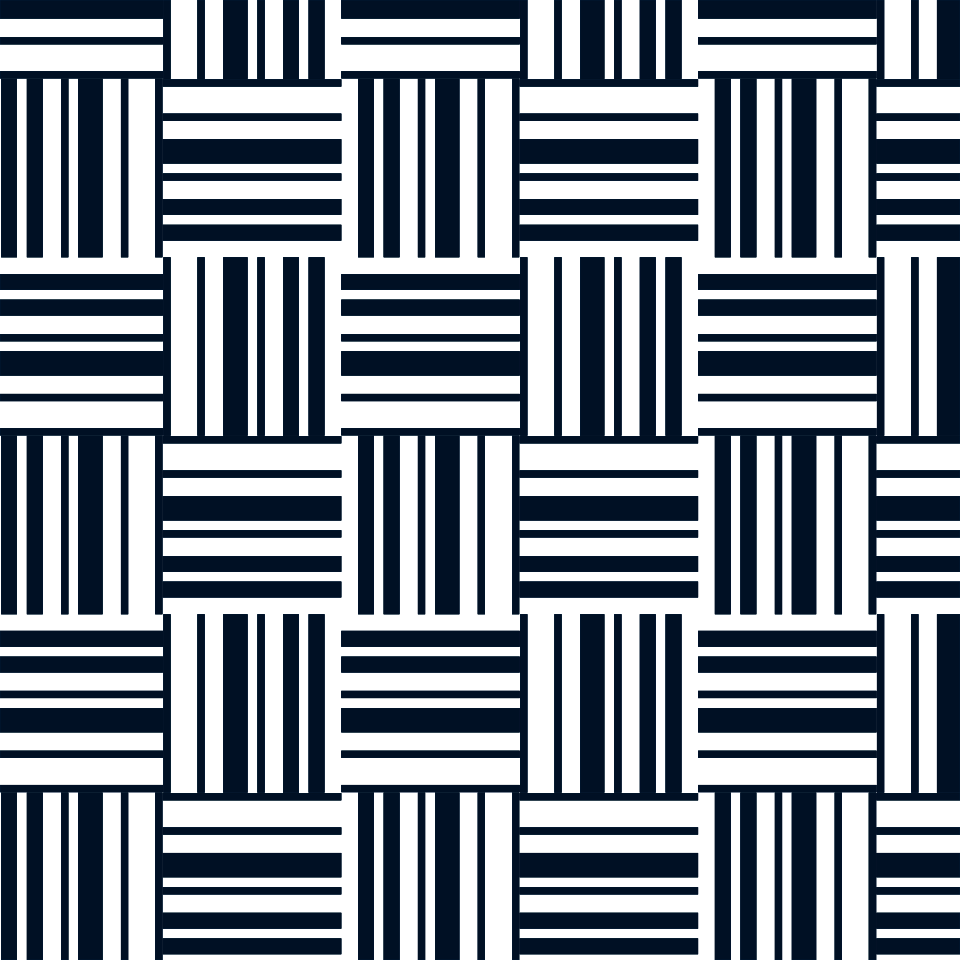 Geometric color pattern