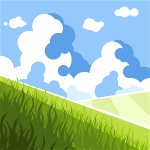 Grass sky