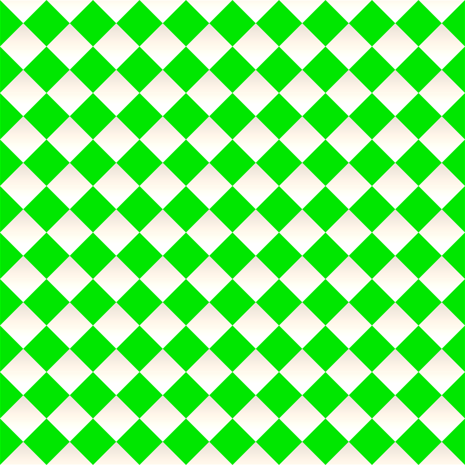 Green checkered pattern