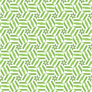 Green tiles pattern
