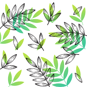 Leaves foliage background