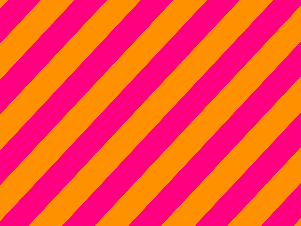 Orange striped pattern