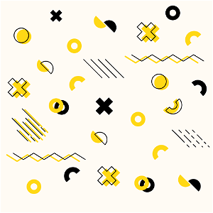 Pattern background shapes