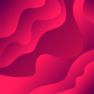 Pink waves background