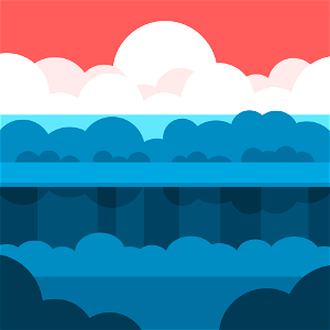River sunset