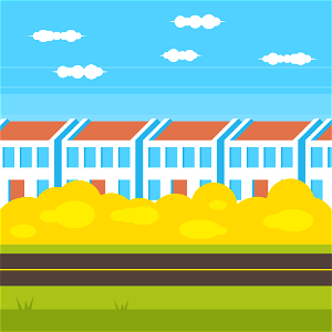 Road suburbia
