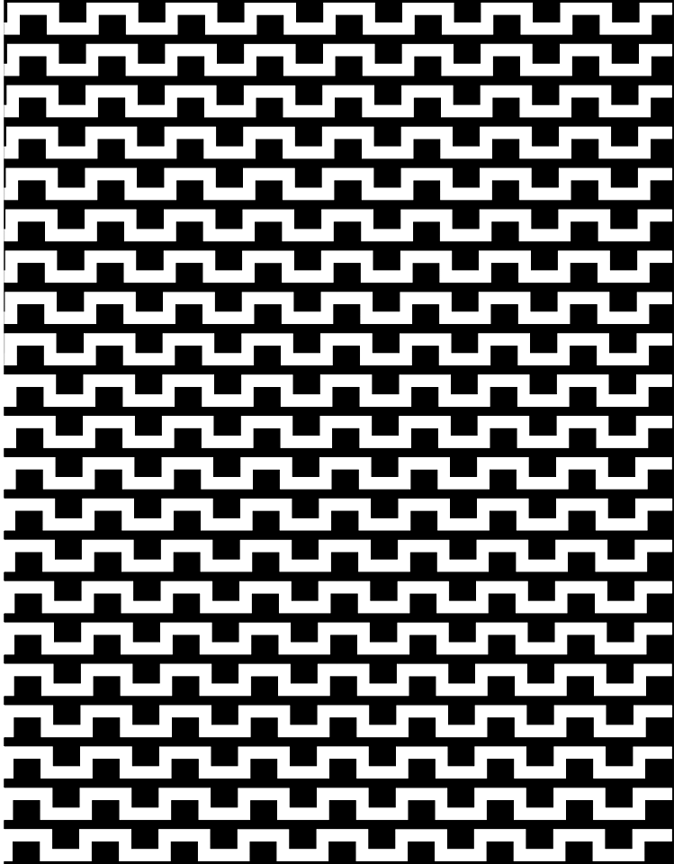 Saw lines black