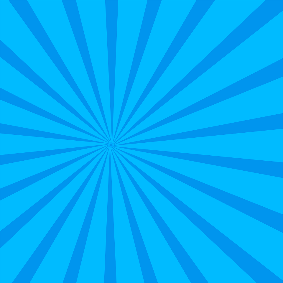 Sunbeams blue