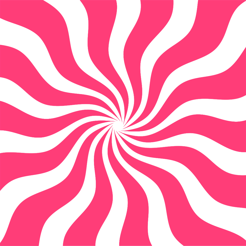 Sunbeams radial pink