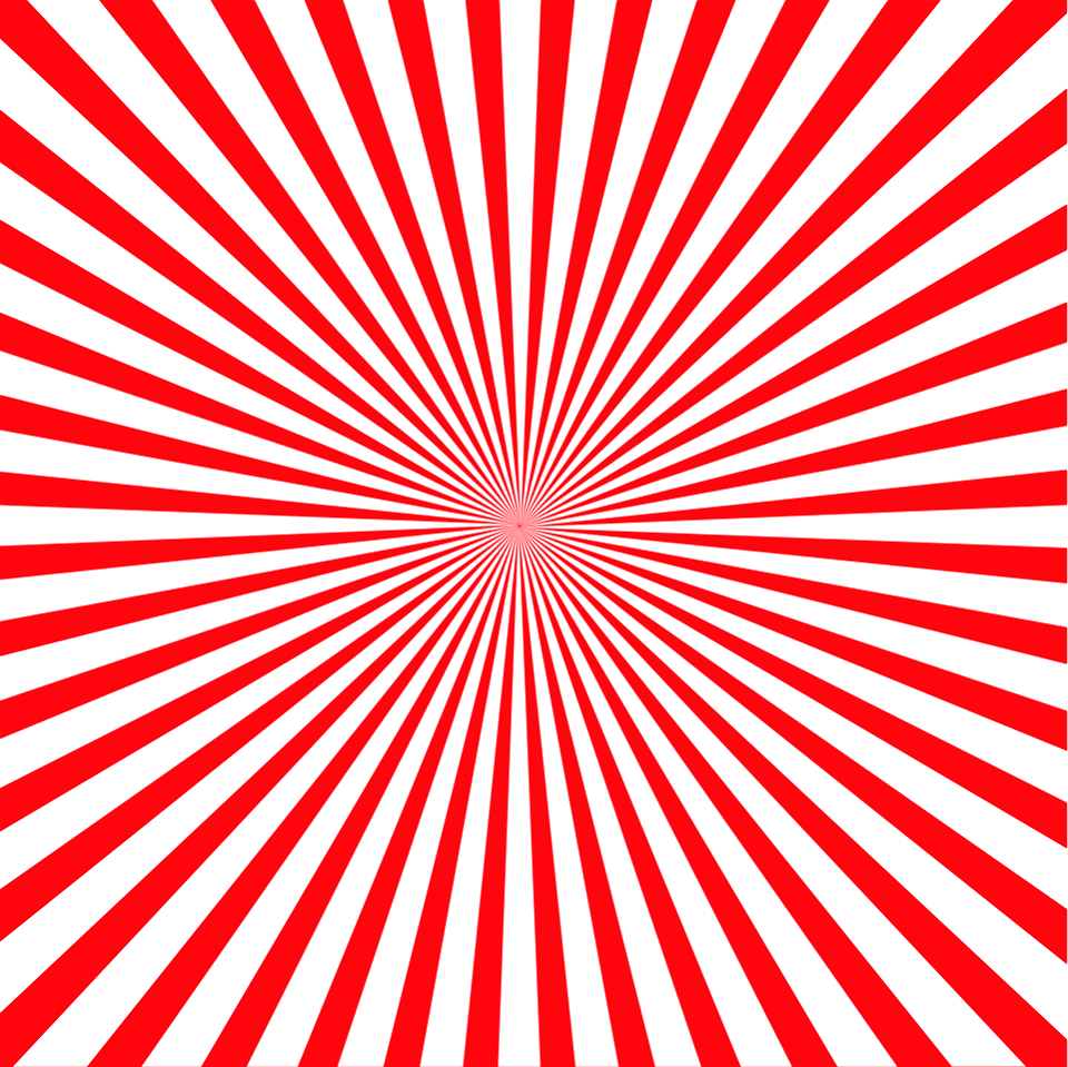 Sunbeams red white