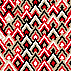 Triangular pattern art