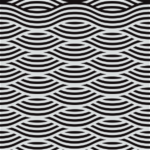 Waving lines pattern