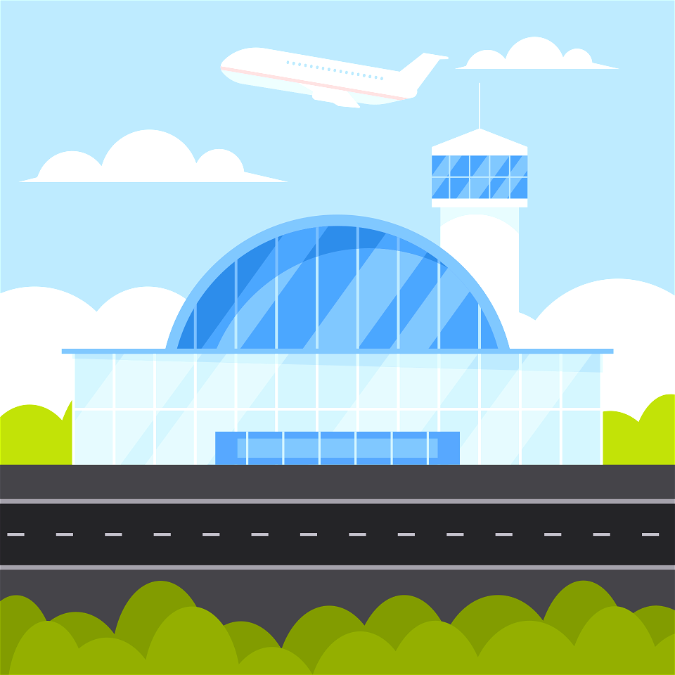 Airport building