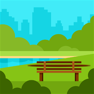 Bench in the park