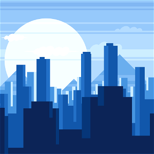 City sunrise