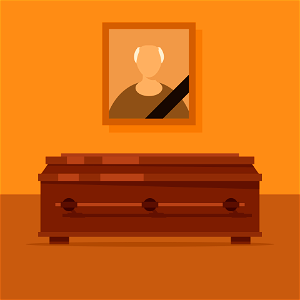 Coffin funeral