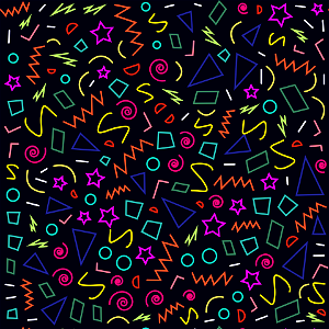 Confetti pattern background