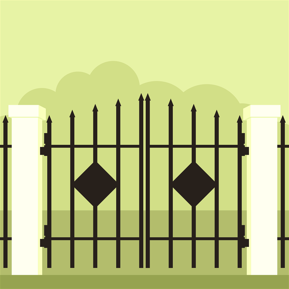 Iron gate