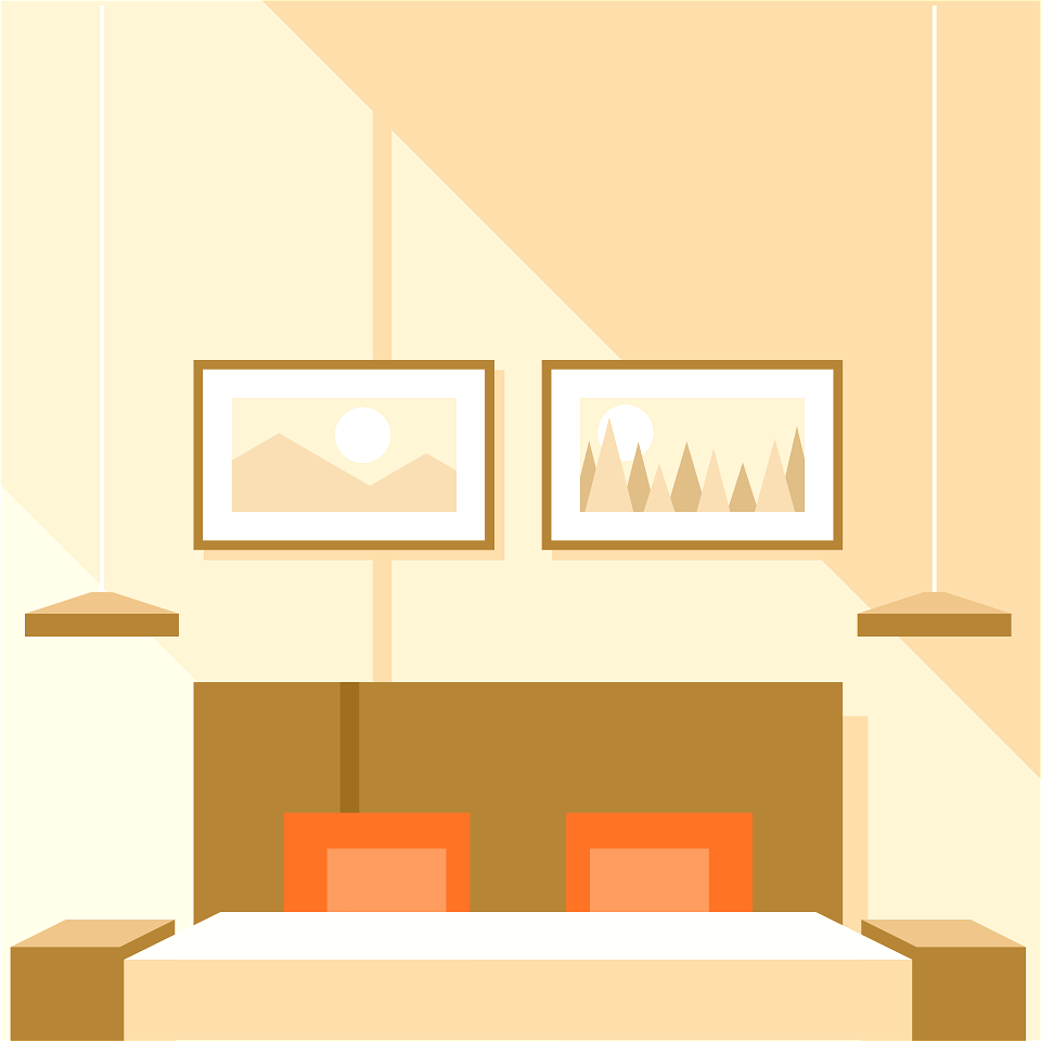 Modern bedroom