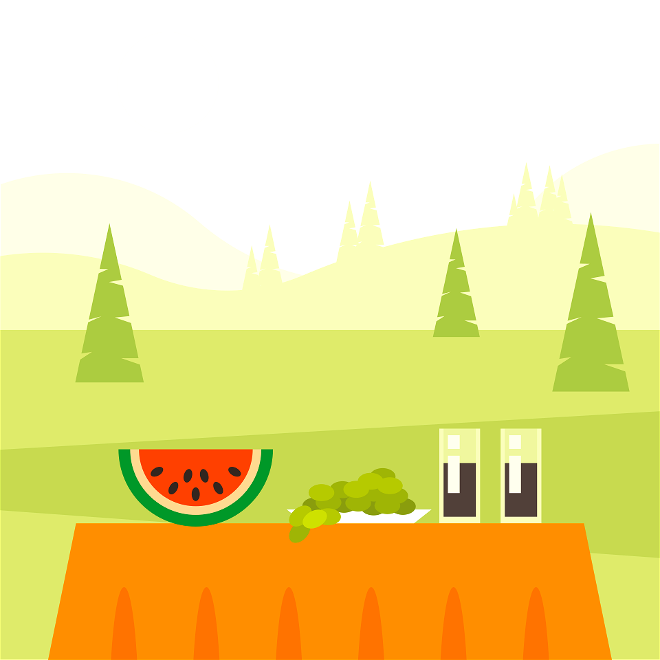 Picnic in nature
