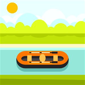 River inflatable boat