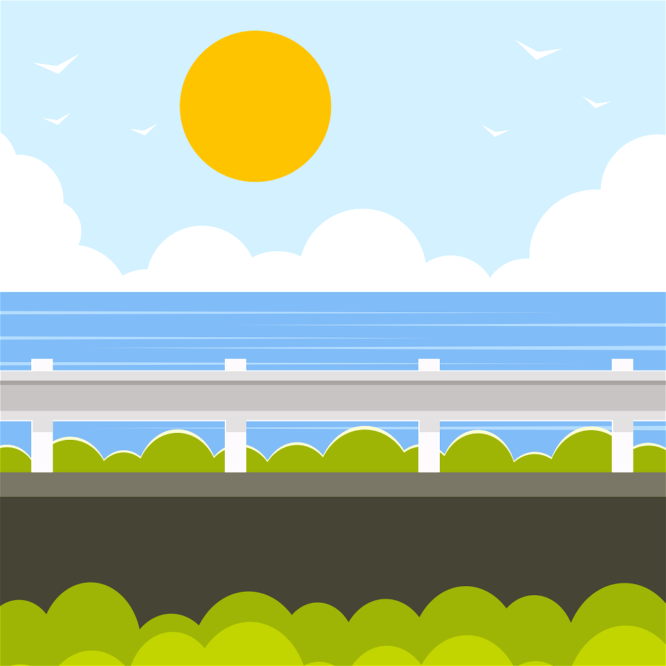 Roadside landscape