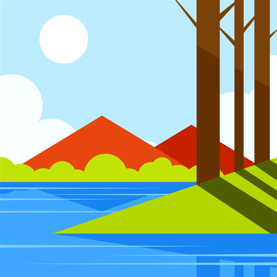 Summer midday